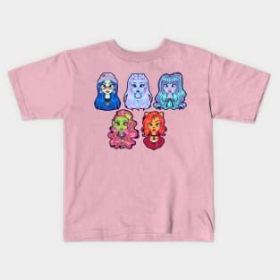 Monster High G3 Ghouls - Ghoulia, Abbey, Twyla, Venus, Toralei Kids T-Shirt